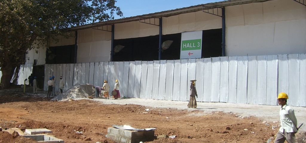 Messehalle in Bangalore